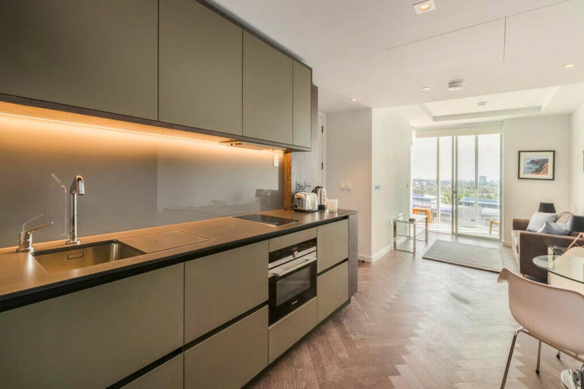 Battersea Power Station - Winter Garden Balcony & 1Gb Wifi - Luxurylondonstays Exteriör bild