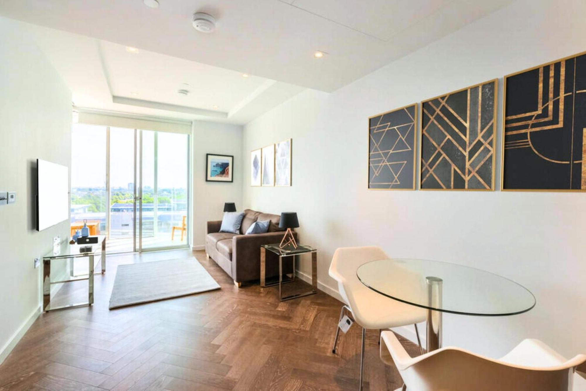 Battersea Power Station - Winter Garden Balcony & 1Gb Wifi - Luxurylondonstays Exteriör bild