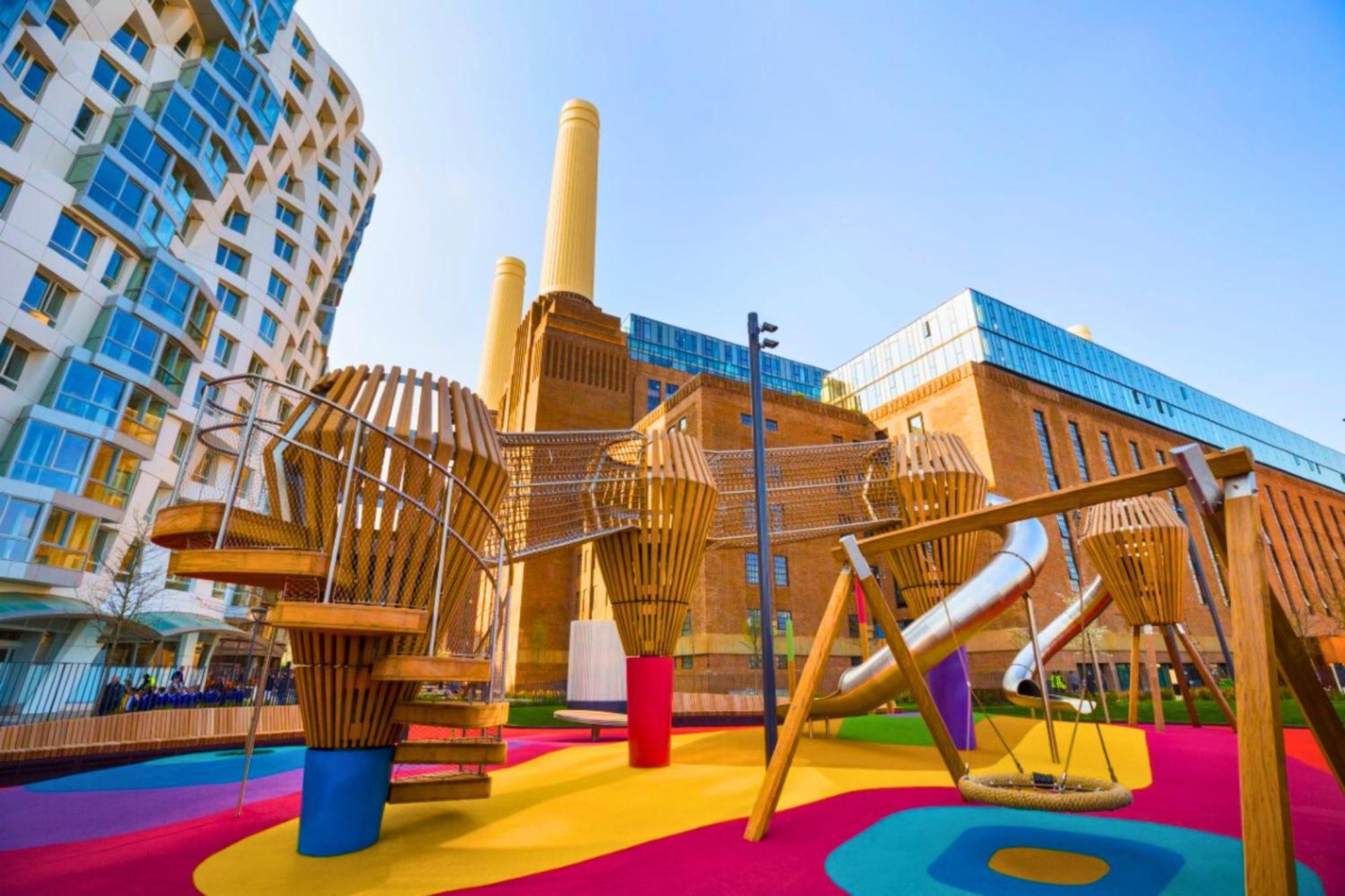 Battersea Power Station - Winter Garden Balcony & 1Gb Wifi - Luxurylondonstays Exteriör bild
